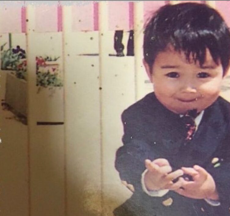 後藤威尊の幼少期